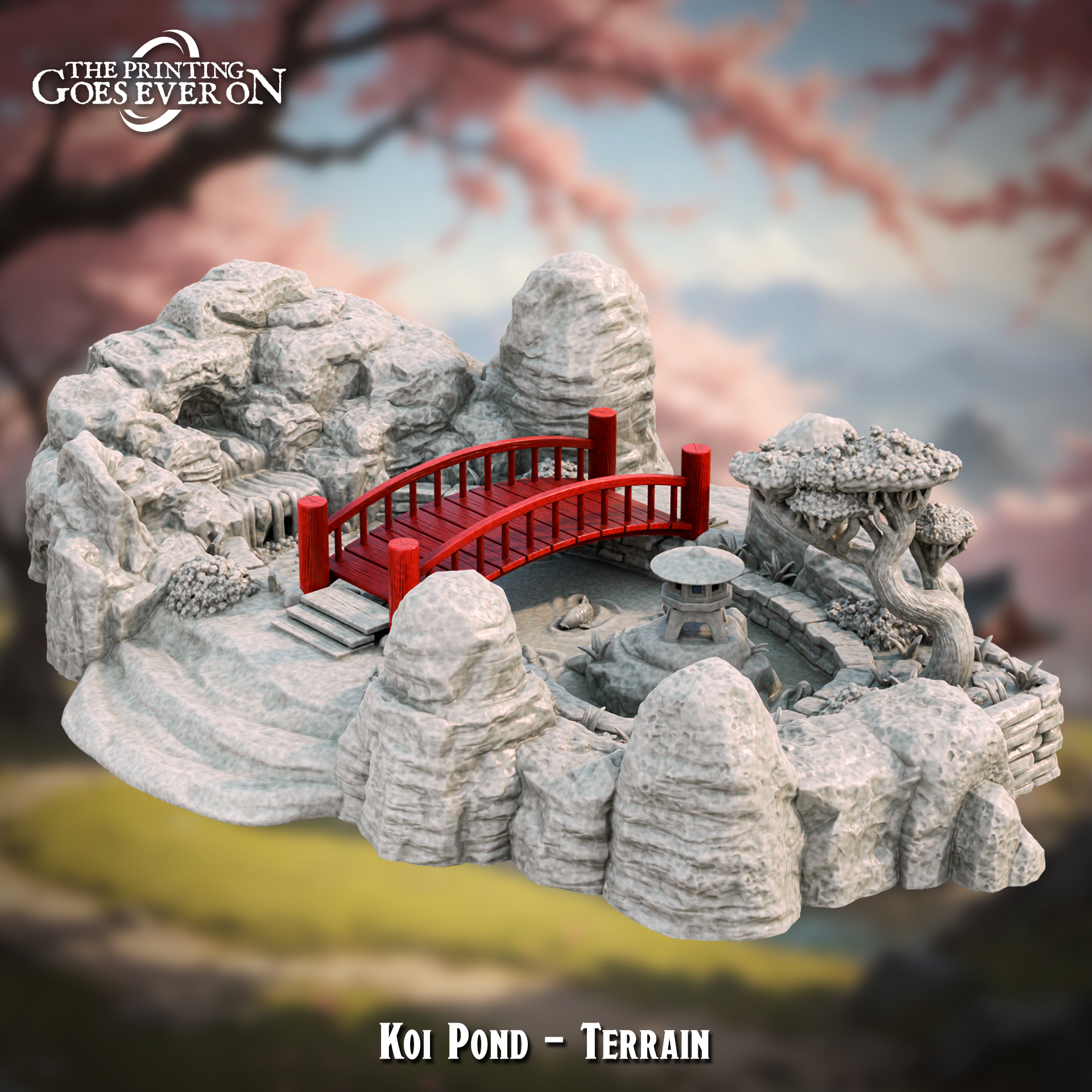 Koi Pond Terrain - Presupported